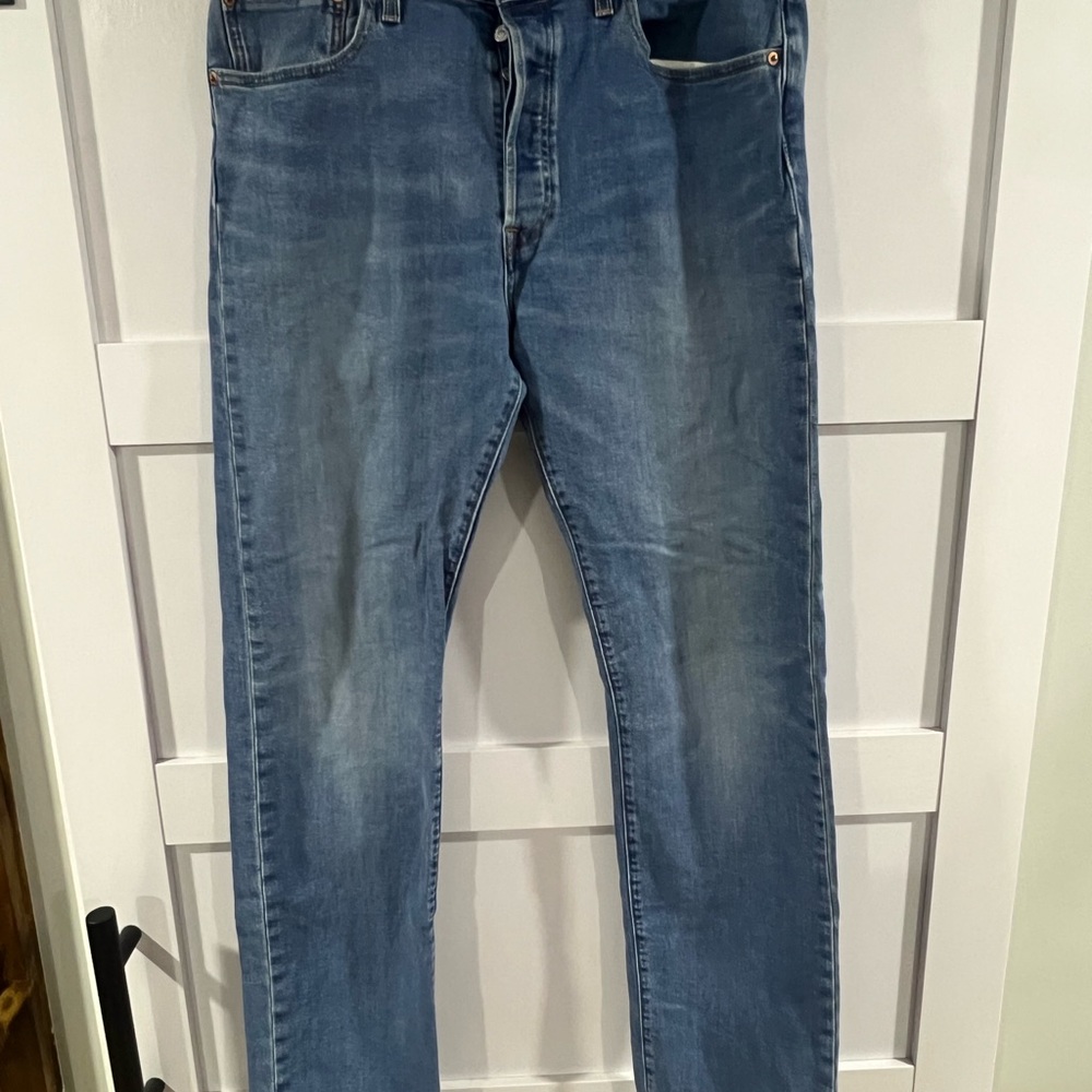 Levi's Light Blue Straight Jeans
